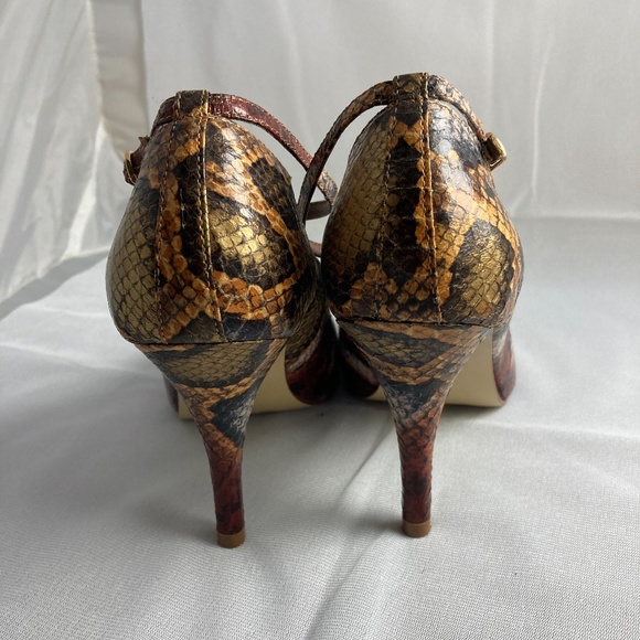 Diba Snakeskin design heels size 6.5 - Picture 6 of 8